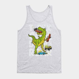 T-Rex Cool Dino Roar Tank Top